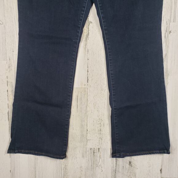 Mavi Jeans Dark Wash Blue Denim Molly Mid-Rise Bootcut Jeans Women's Size 18/30 - Picture 4 of 11